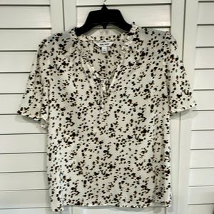 Nine West v neck Blouse, small